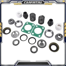 Front Axle King Pin Rebuild Kit For Ford F-350 Chevy K3500 Dodge W250 GMC V3500