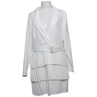 In the Style, Kleid, Größe: 46, Weiß, Polyester, Einfarbig, Damen #fhH