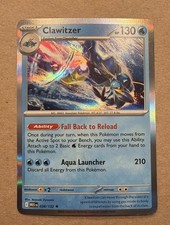 POKEMON CLAWITZER #038/132 MEGA EVOLUTION REVERSE HOLO