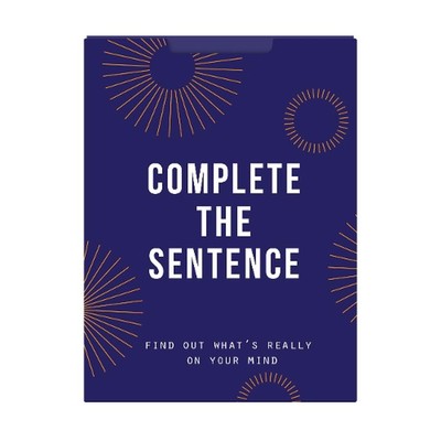 Complete the Sentence: Find out what's really on your mind by The School of Life