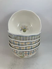 Nikko "Dena's Garden" #9910 Bowls 5 1/2" [Set of 5]