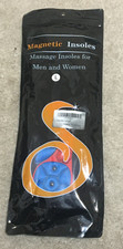 Magnetic Therapy Acupressure Massage Shoe Insoles Large Trimmable NEW Men Women