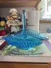 Indiana glass company tiara Basket