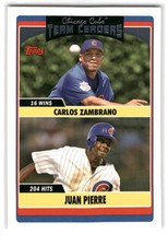 Cubs Team Leaders Zambrano / Pierre 2006 Topps Updates & Highlights #UH301