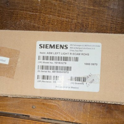 Siemens ASM LEFT LIGHT R ECAM ROHS 10183279 Automation Equipment