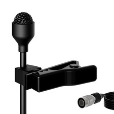 MIC-J 044 Lapel Microphone Lavalier Microphone with Audio Technica Bodypack T...