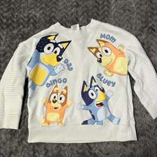 Bluey Bingo Kids Sweatshirt and Shorts Set, Toddler Size 5T