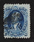 CKStamps: US Stamps Collection Scott#101 90c Washington Used CV$2250