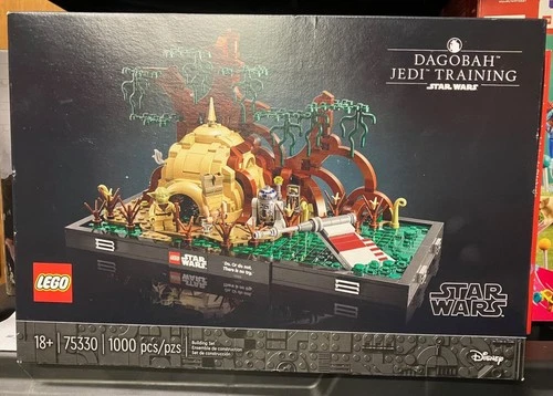 Lego 75330 Star Wars Dagobah Jedi Training Luke Yoda R2-D2 1000 pcs