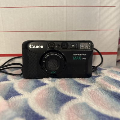 #ad #ad Canon Sure Shot MAX 35mm Film Point amp; Shoot Camera 38mm 1:3.5 Lens $114.99