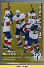 2022-23 Upper Deck Game Dated Moments Gold /100 Nick Cousins #93 READ 0h2l