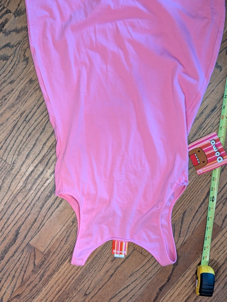 Vestido sin mangas Domo de colección Jrs S rosa años 90 Y2K Foto 4 de 4