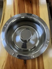 Slow Feeder Bowl Stainless Dish Puppy Kitten Dog Pet Cat Food Feeding