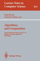 Algorithms And Computation Ding-Zhu Du