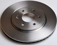 2X Denckermann Bremsscheibe B130583 FüR Nissan Navara NP300 D40 Pathfinder 3 R51