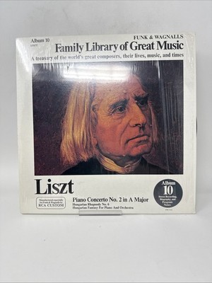 Family Library Of Great Music Album 10 Liszt Piano Concerto No.2 in A Major VG