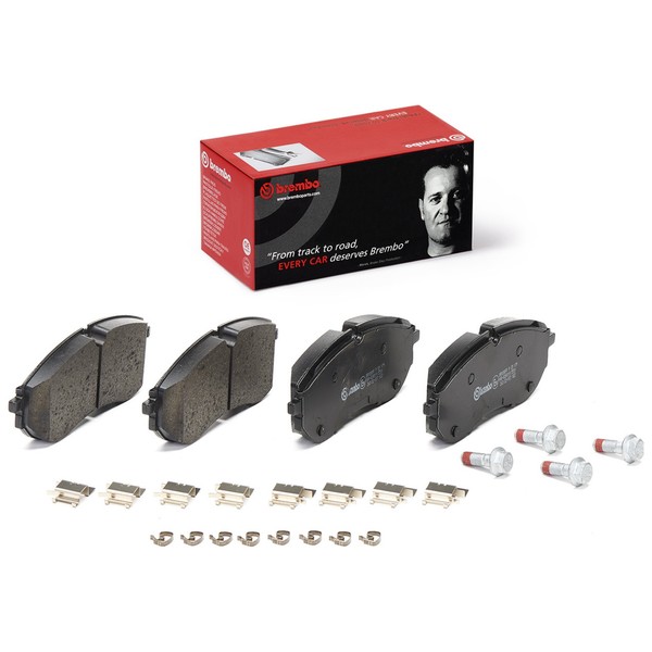 Brembo BremsbeläGe Bremsbelagsatz BremsklöTze Prime Line Vorne P 85 179-image