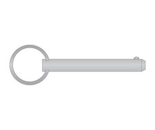 Detent Pin 3/16 x .813 (13/16) 300 Series Stainless Steel Plain (20 Pieces)