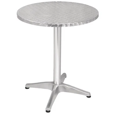 Bolero Runder Bistrotisch Edelstahl, 1 Bein 60Cm - Bild 1 von 4