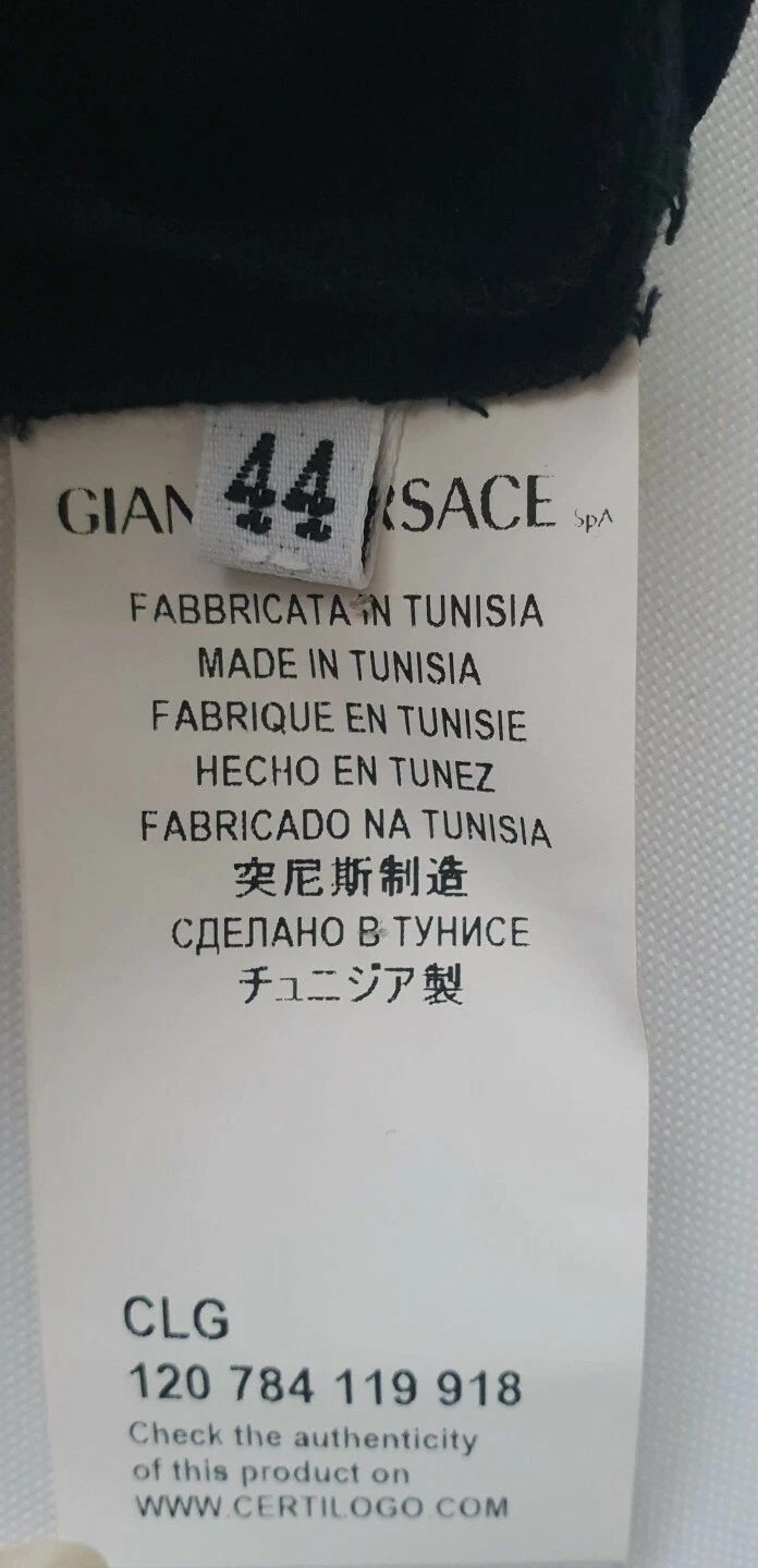 Abito donna Versace Collection colore nero taglia IT 44 UK12 NUOVO COME