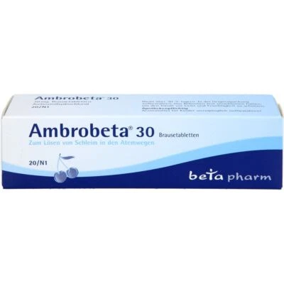 BETAPHARM ARZNEIMITTEL GMBH AMBROBETA 30 Brausetabletten 20 St PZN07522782