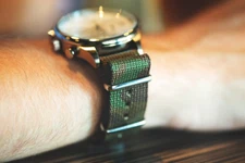PREMIUM BRUSHED Ballistic Nylon Military Replacement Watch Strap / Band