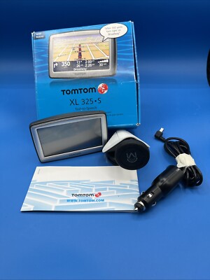 TomTom XL 325 S GPS - USA Automotive Mountable 4.3  LCD Screen w/car charger