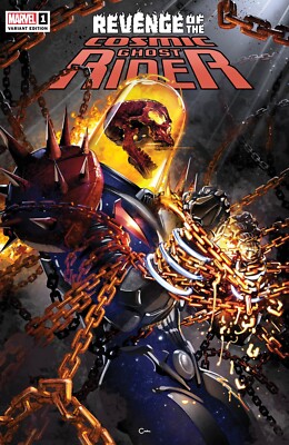 Revenge Of The Cosmic Ghost Rider 1 Crain Variant Limited To 2000 COA Comic