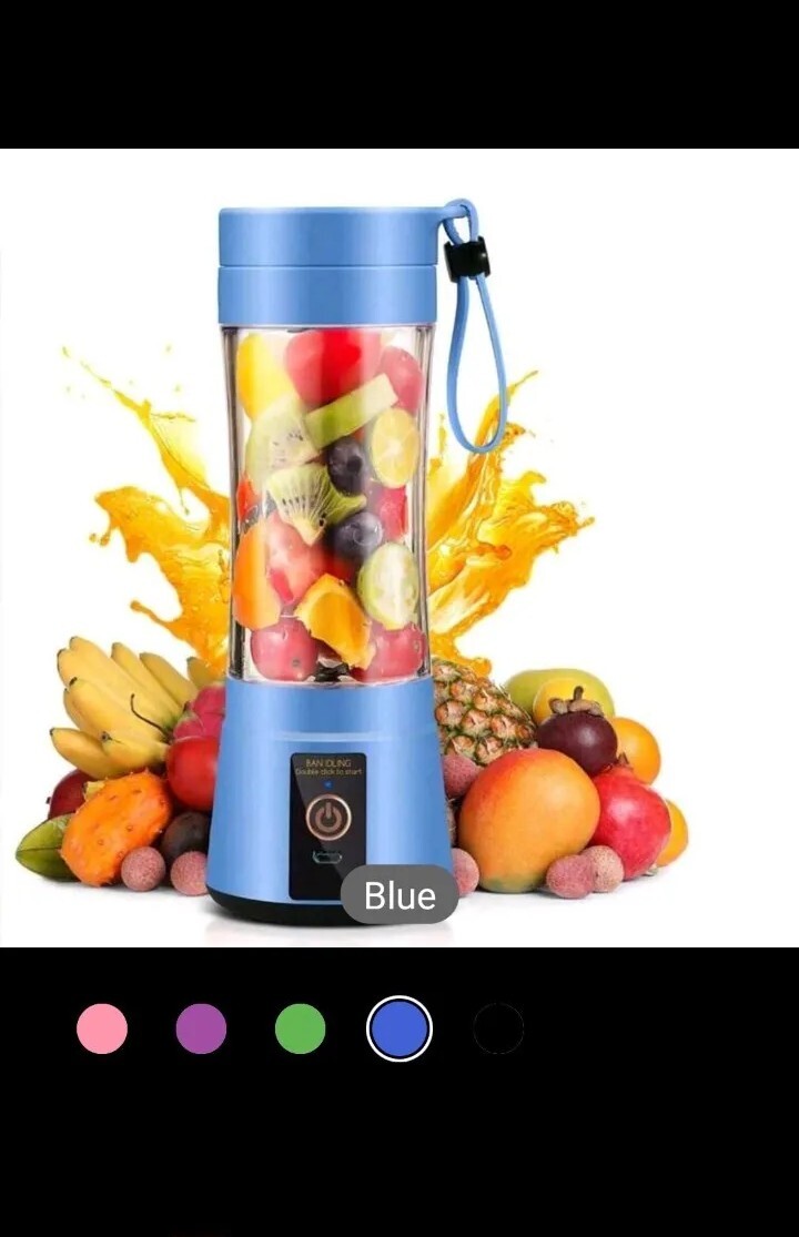 Portable JUICER Blender Powder Blue Rechargeable | eBay