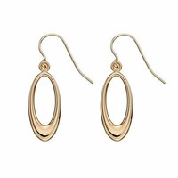 Elements Gold GE2218 Offene Ovale Ohrringe