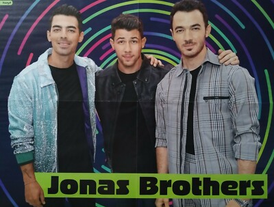 JONAS BROTHERS - A2 Poster (XL - 42 x 55 cm) - Clippings Fan Sammlung NEU