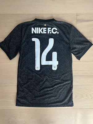 2014 Nike F.C. Football Club Jersey Authentic Elephant Print Size