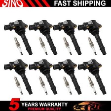 8pcs Ignition Coils & Spark Plugs for Mercedes-Benz SL550 S550 G550 CL550 E550