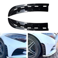 2x Front Bumper Side Spoiler Trim For Benz CLS C257 CLS260 300 18-22 CB Look