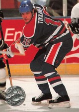 Esa Tikkanen #39 1991-92 Pro Set Platinum Edmonton Oilers