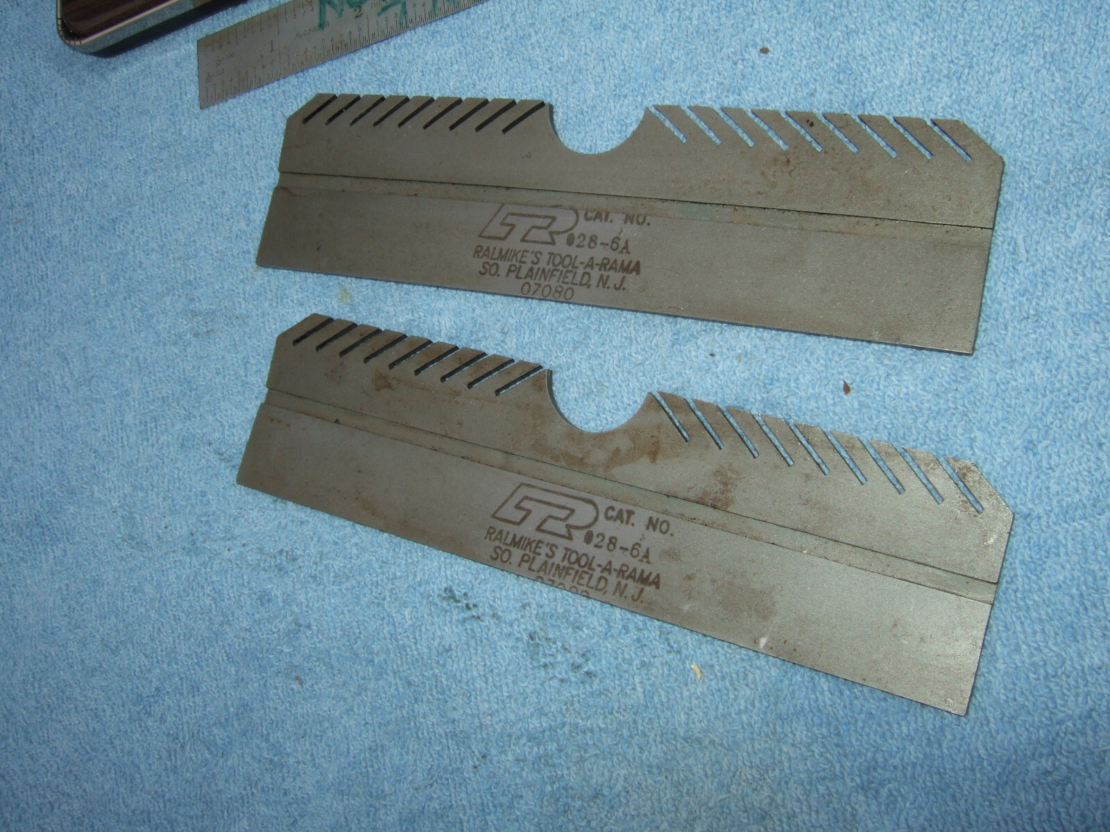 PERMA-GRIPS RALMIKES 028-6A W/CASE THIN GRIPS MACHINIST TOOLMAKER SURFACE GRIND