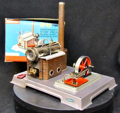 Excellent - 1980s Wilesco D8 Live Steam Engine - Toys Gift  Boys Men # 0202