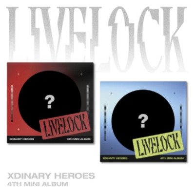 Xdinary Heroes Livelock 4th Mini Album Digipack Ver