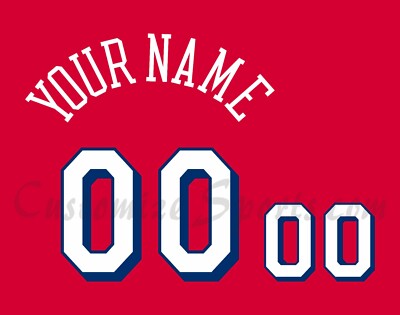 Basketball Philadelphia 76ers Customized Number Kit For 1991-1994 Road Uniform