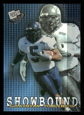 2001 Press Pass Showbound #SB7 LaDainian Tomlinson