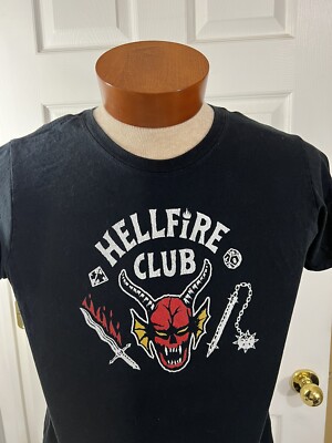 Hellfire Club Stranger Things Netflix Mens Xl T Shirt Official