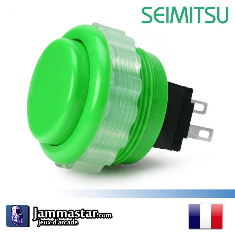 Boutons D'arcade Seimitsu PS-14-DN – Bleu, Pour Bornes Et Sticks