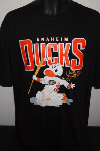 T-shirt Anaheim Ducks Orange - Taille Jeunesse Medium - Édition Farrell's 2013 - Occasion Très Bon état