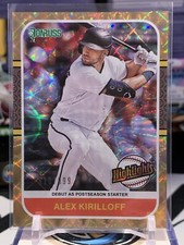 2021 Donruss Alex Kirilloff ROOKIE /999 SP Highlights #H16 Panini Twins RC TZ 9O