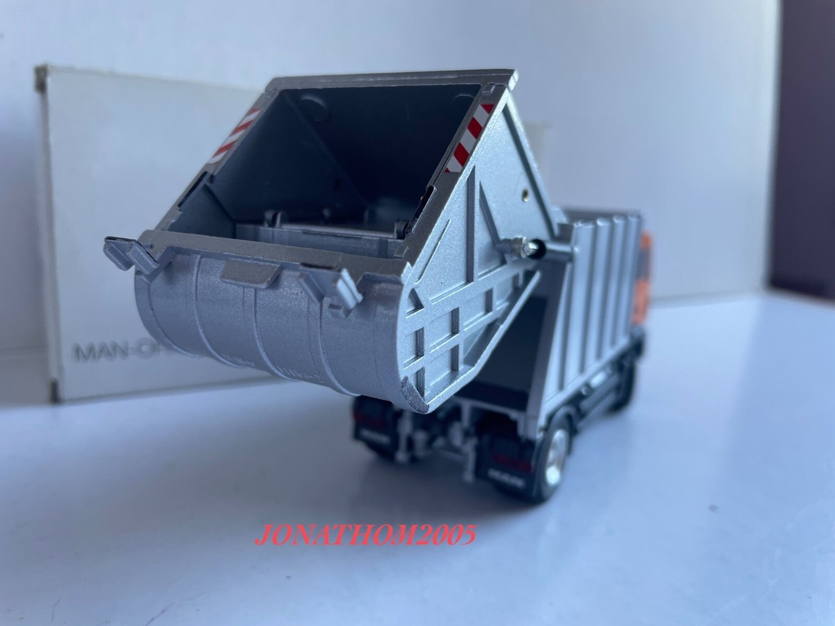 Miniature Conrad MAN TGA Benne à Ordures - 1/50 - Occasion (boîte Défraîchie)