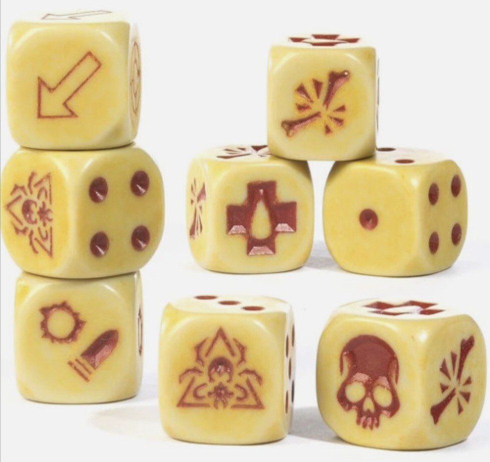 その他 WARHAMMER NECROMUNDA DICE Necromunda: Ash Wastes Nomads Gang Dice GW OOP NIB Warhammer 40k