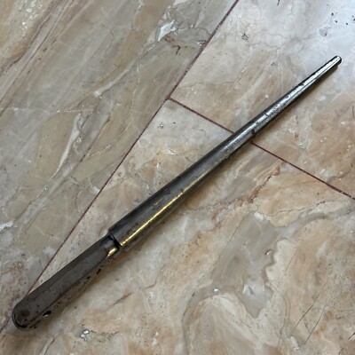 Grand Triboulet (moule) En Acier Pour Bijoutier - Hauteur 40 Cm, Diamètre 10 à 4 Cm - Occasion Fabriqué En France