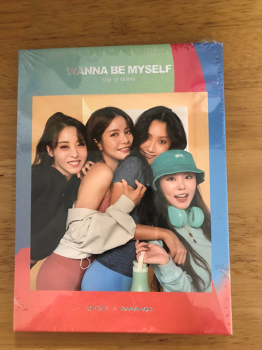 Mamamoo x andar Official Wanna Be Myself CD Limited Edition of 1000 Kpop Idol - Afbeelding 1 van 2