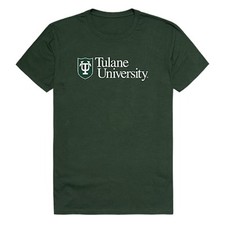 University of Tulane Green Wave NCAA Cotton Graphic Tee T-Shirt - Sizes S - 2XL