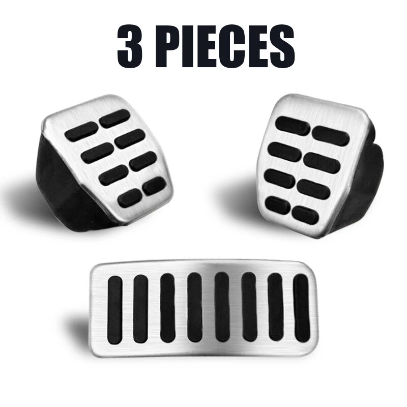 Cubierta de pedal de freno de gas embrague 3 piezas para VW Bora Golf MK3 MK4 Vento Lupo Polo Foto 2 de 4